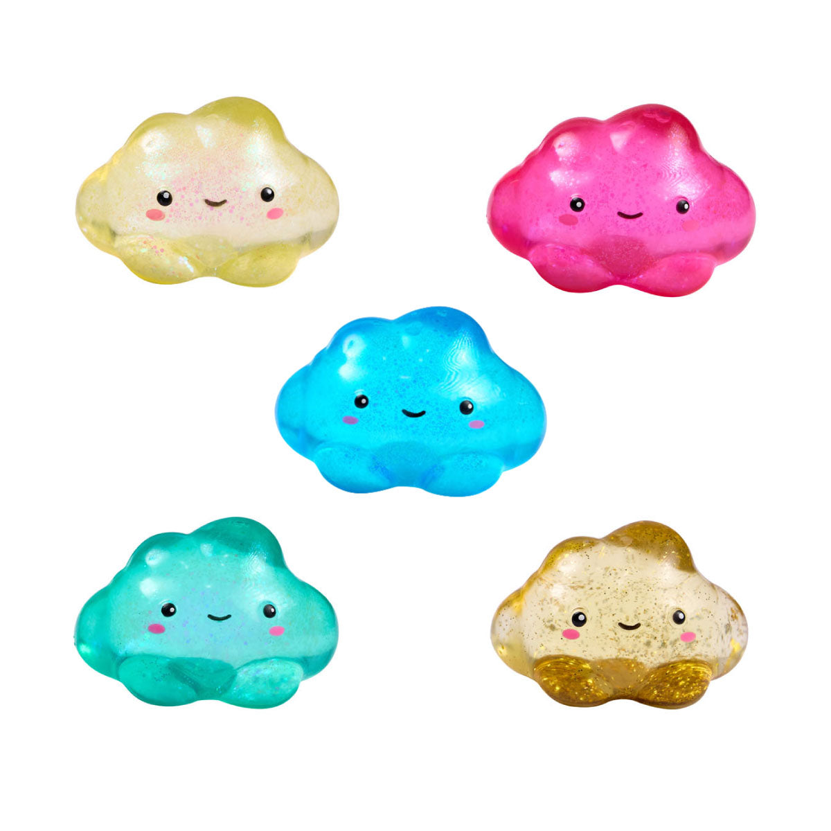 J'adore Glitter Cloud Squishy