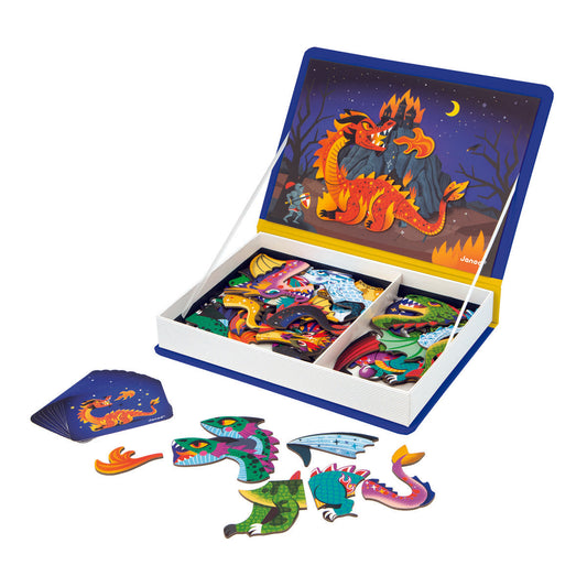 Janod MagnetiBook - Dragons