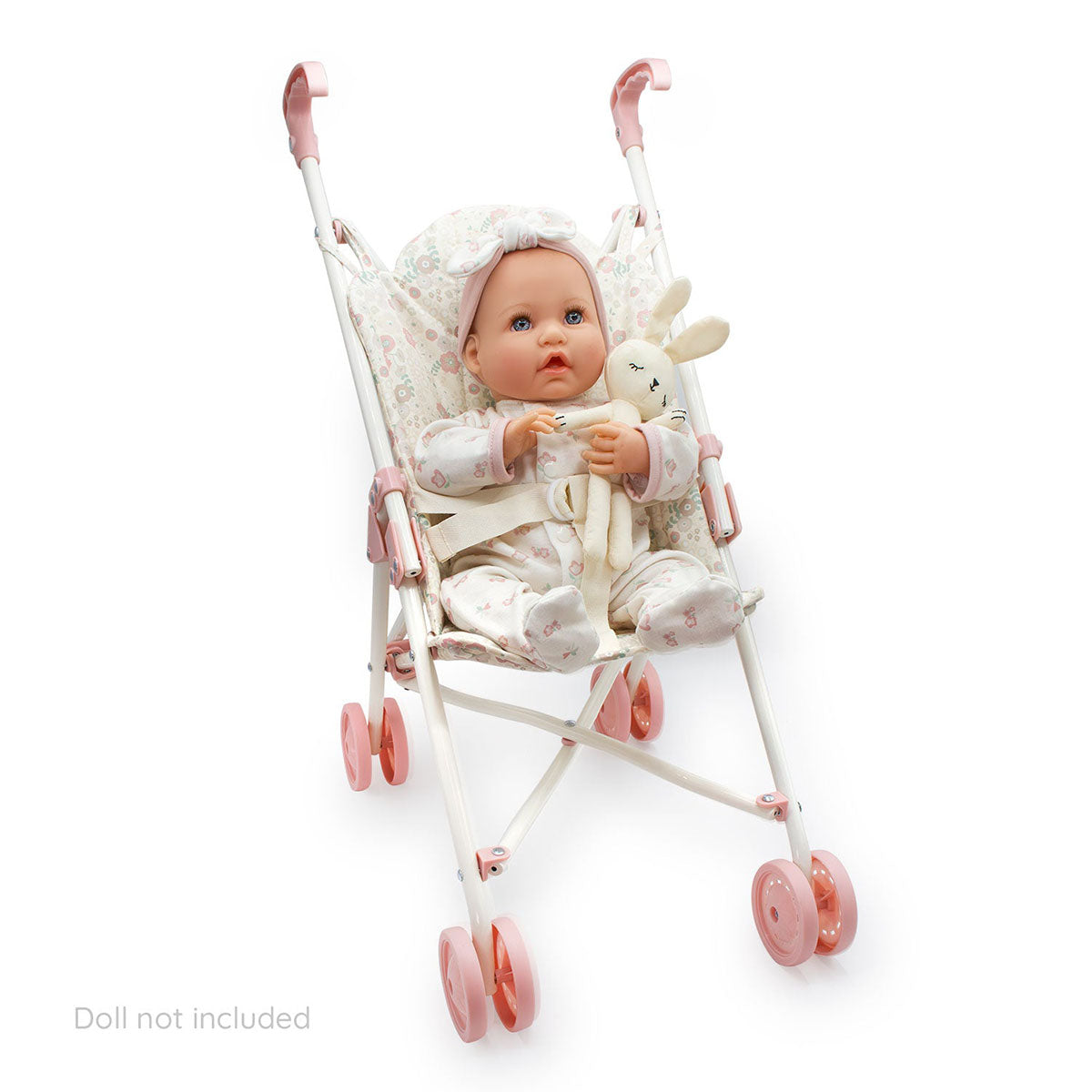 JC Toys Bonbebe Doll Umbrella Stroller - Pink