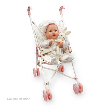 JC Toys Bonbebe Doll Umbrella Stroller - Pink