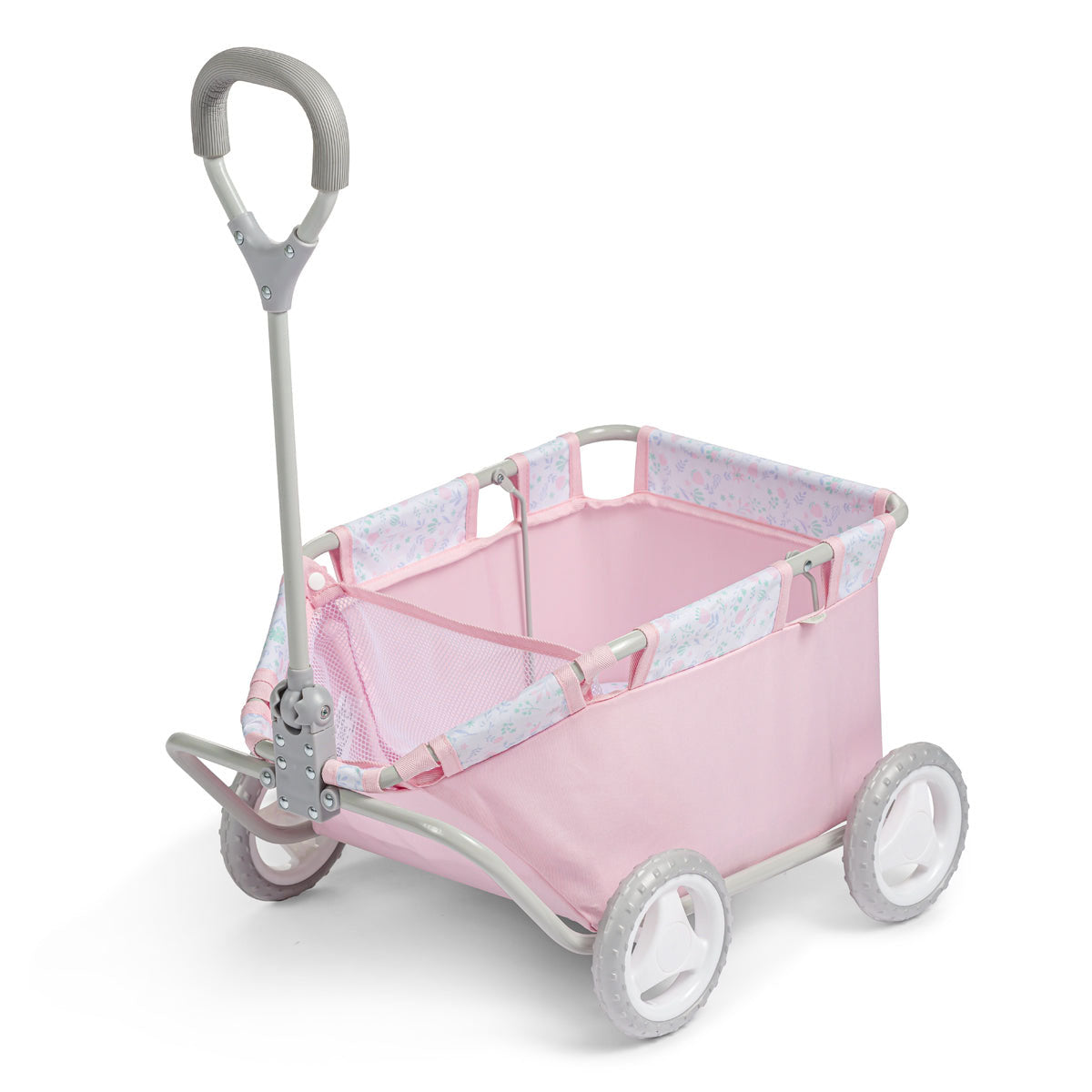 Berenguer Boutique Deluxe Doll Wagon - Pink Floral Collection