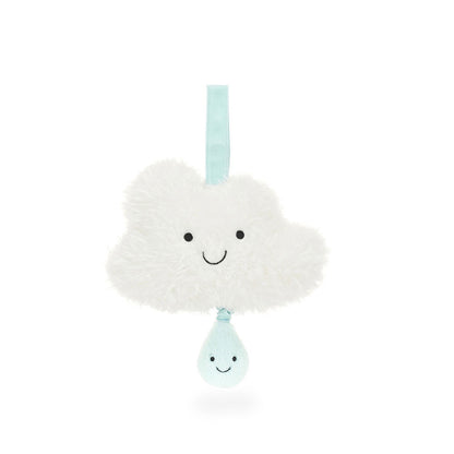 Jellycat Amuseables Stratto Cloud Musical Pull Crib Toy