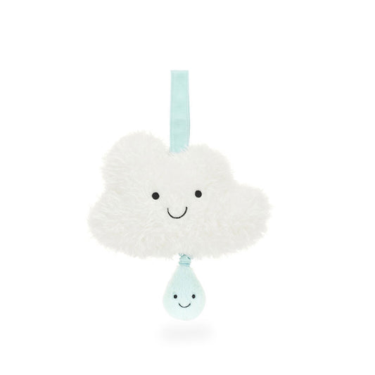 Jellycat Amuseables Stratto Cloud Musical Pull Crib Toy