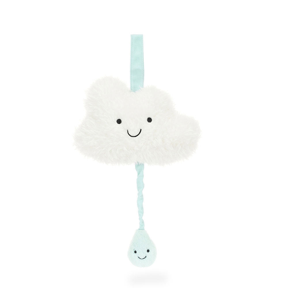 Jellycat Amuseables Stratto Cloud Musical Pull Crib Toy