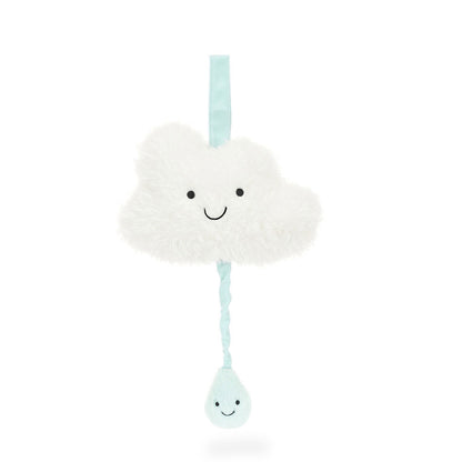 Jellycat Amuseables Stratto Cloud Musical Pull Crib Toy