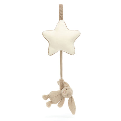 Jellycat Bashful Beige Bunny Musical Pull