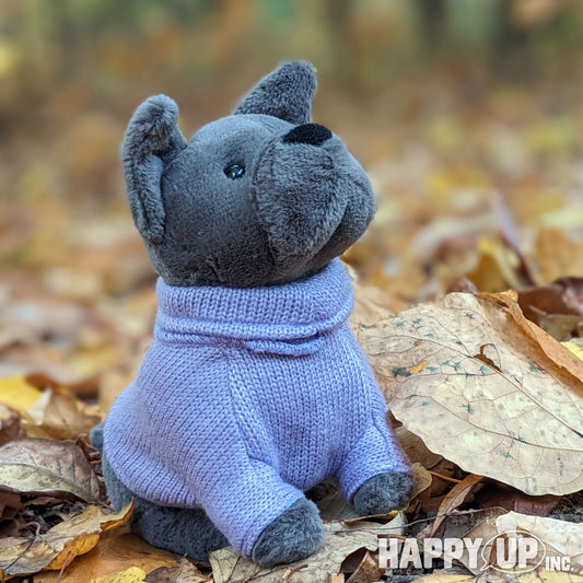 Jellycat Sweater French Bulldog Purple