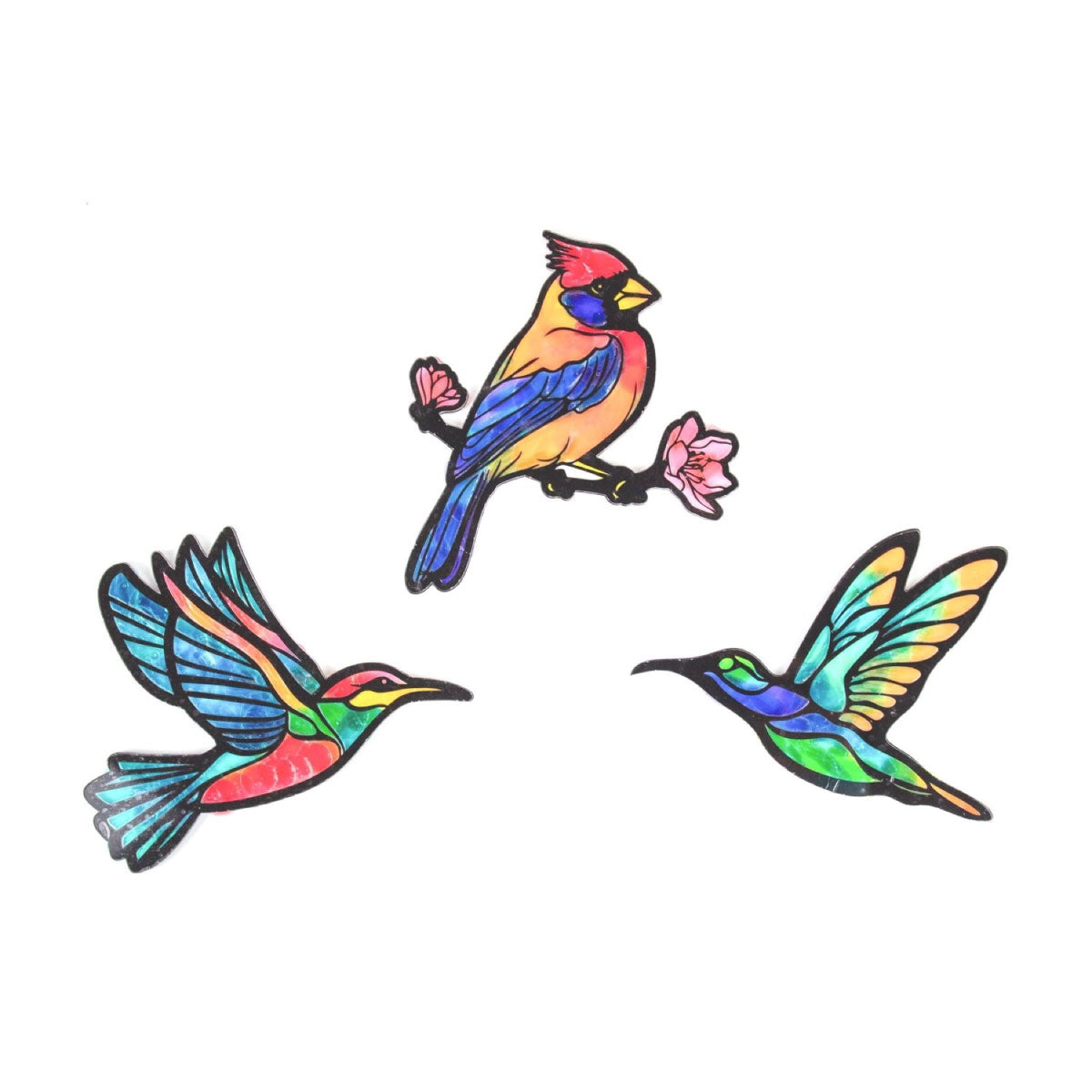 JoyJems Bird Sanctuary Sun Catcher Art Kit