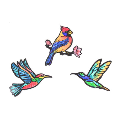 JoyJems Bird Sanctuary Sun Catcher Art Kit