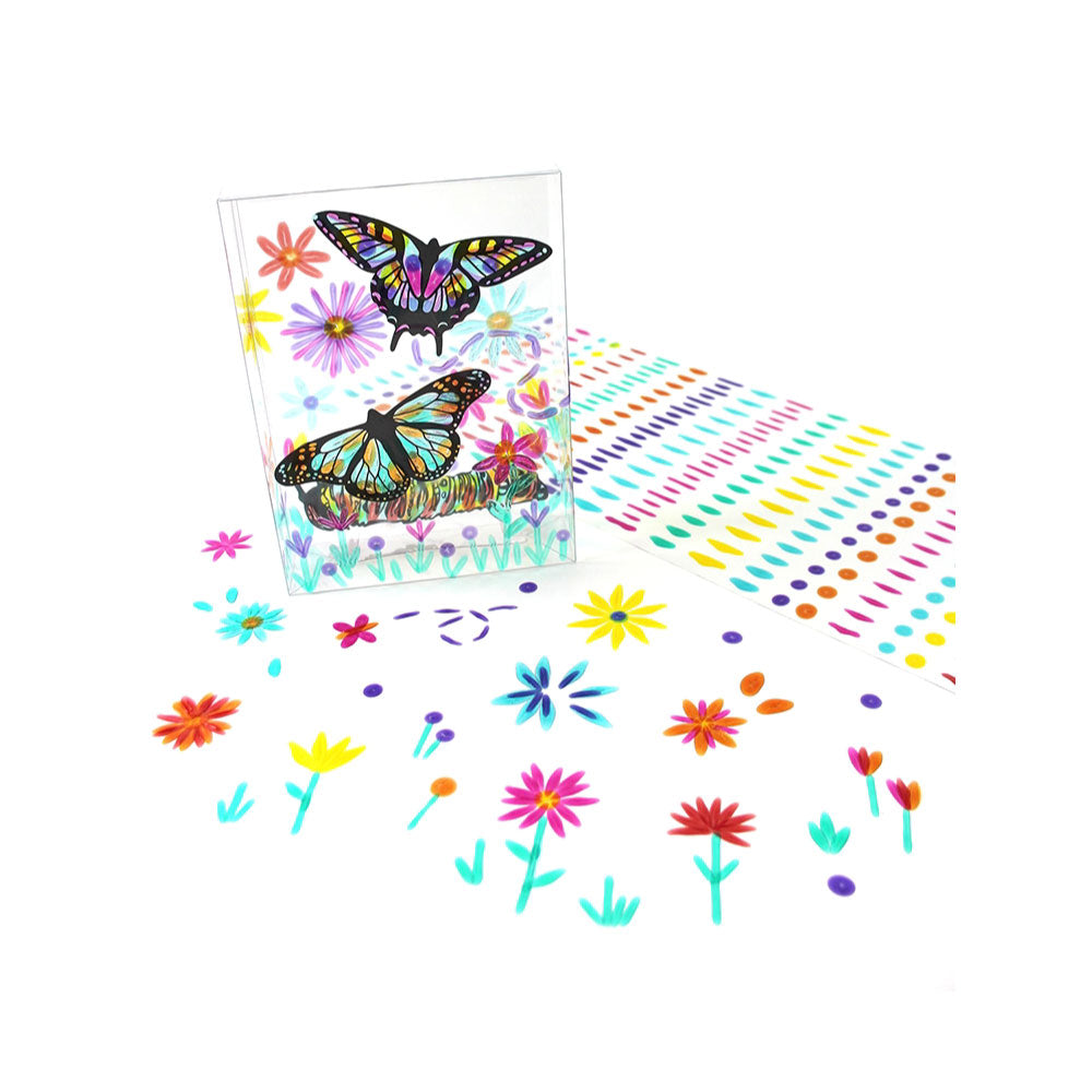 JoyJems Butterfly Paradise Sun Catcher Art Kit