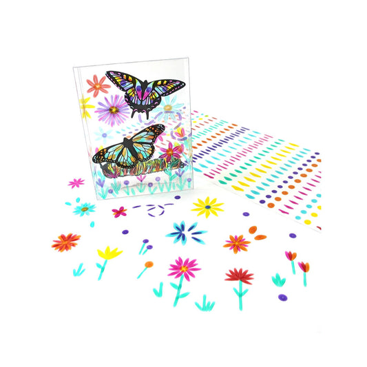 JoyJems Butterfly Paradise Sun Catcher Art Kit