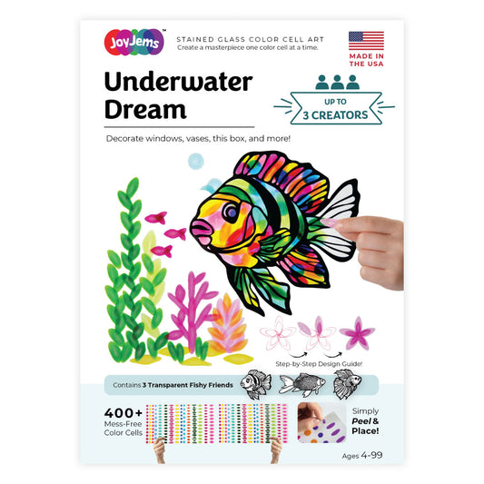 JoyJems Underwater Dream Sun Catcher Art Kit