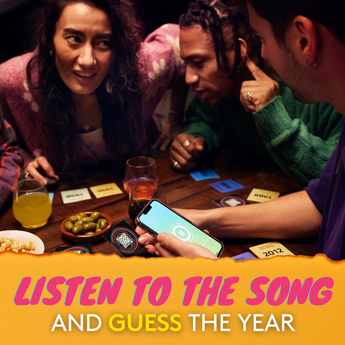 Hitster Guilty Pleasures Music Party Game
