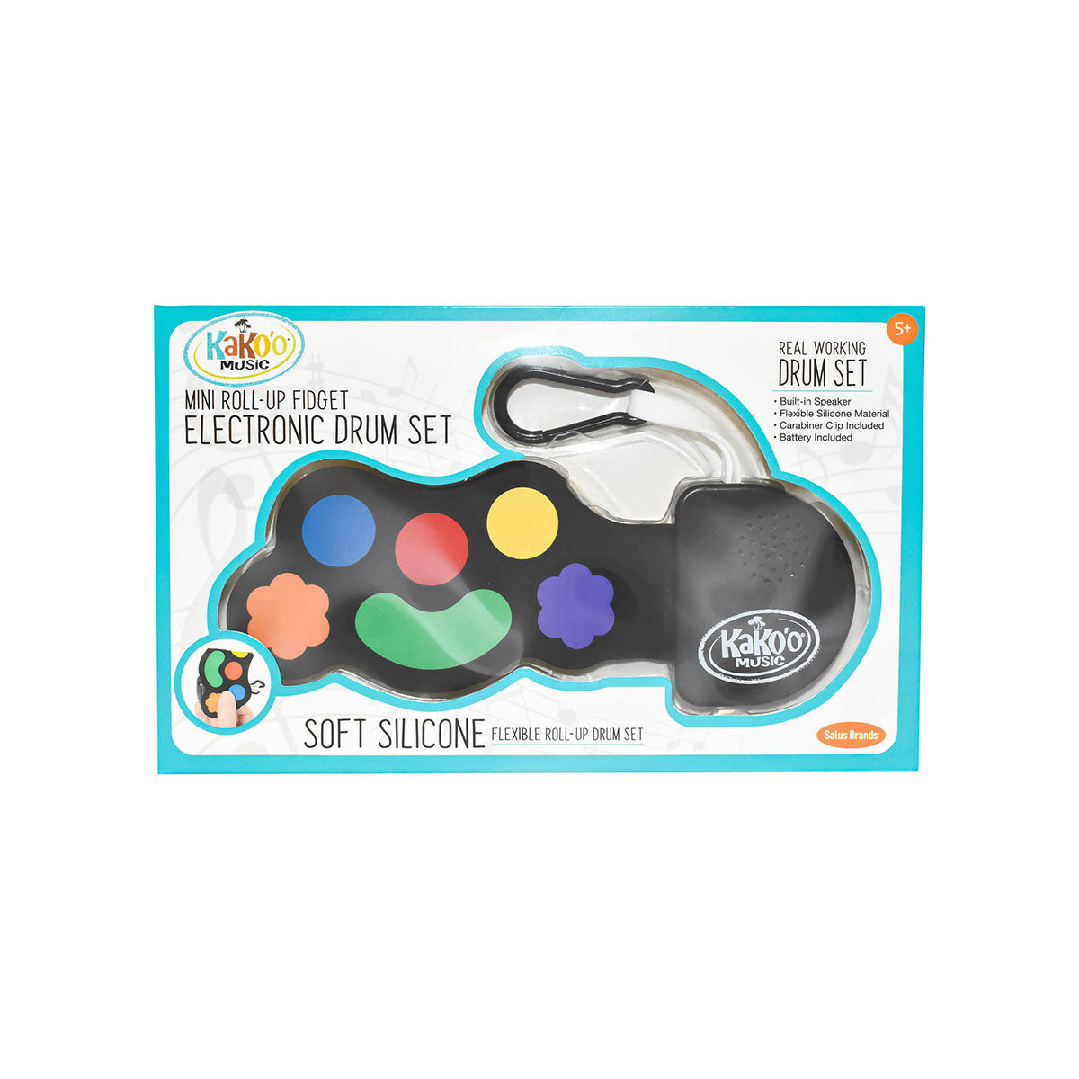 Kako'o Mini Roll-Up Musical Instrument Fidgets - Drum