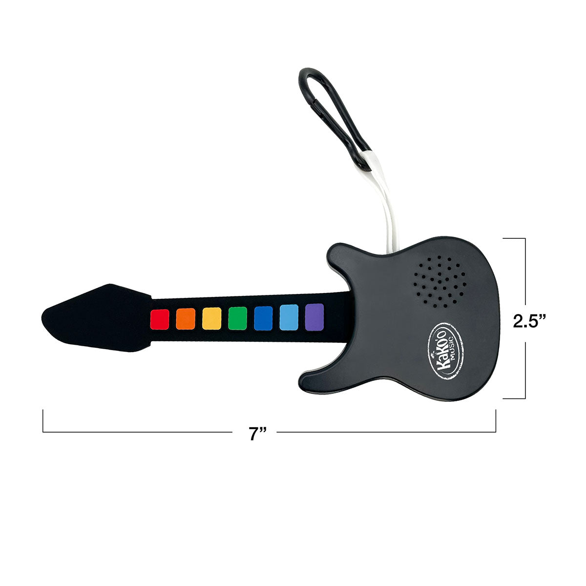 Kako'o Mini Roll-Up Musical Instrument Fidgets - Guitar 