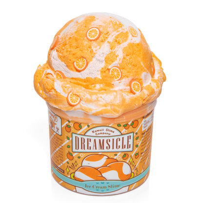 Kawaii Slime Dreamsicle Scented Ice Cream Pint Slime