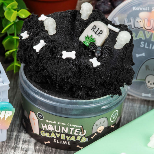 Kawaii Slime Haunted Graveyard Slime