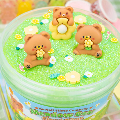 Kawaii Slime Meadow Bear Cloud Slime