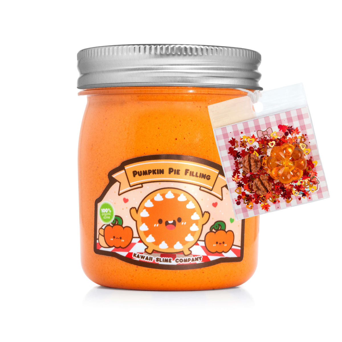 Kawaii Slime Pumpkin Pie Filling Butter Slime