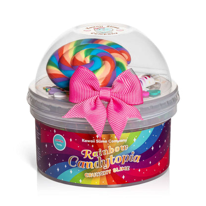 Kawaii Slime Rainbow Candytopia Crunchy Slime