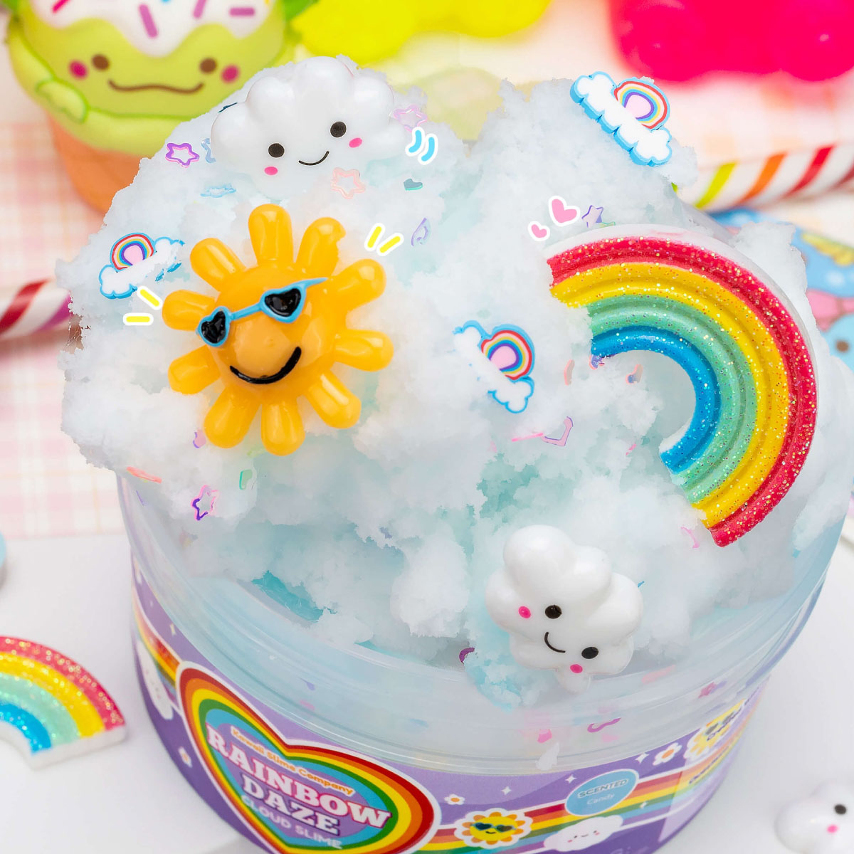 Kawaii Slime Rainbow Daze Cloud Slime