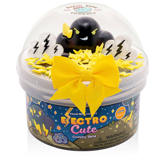 Electrocute Crunchy Bingsu Slime - Kawaii Slime Signature Dome