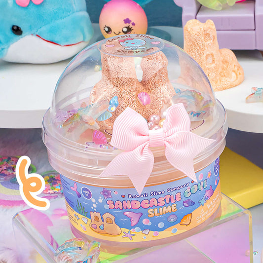Sandcastle Cove Slime - Kawaii Slime Signature Dome