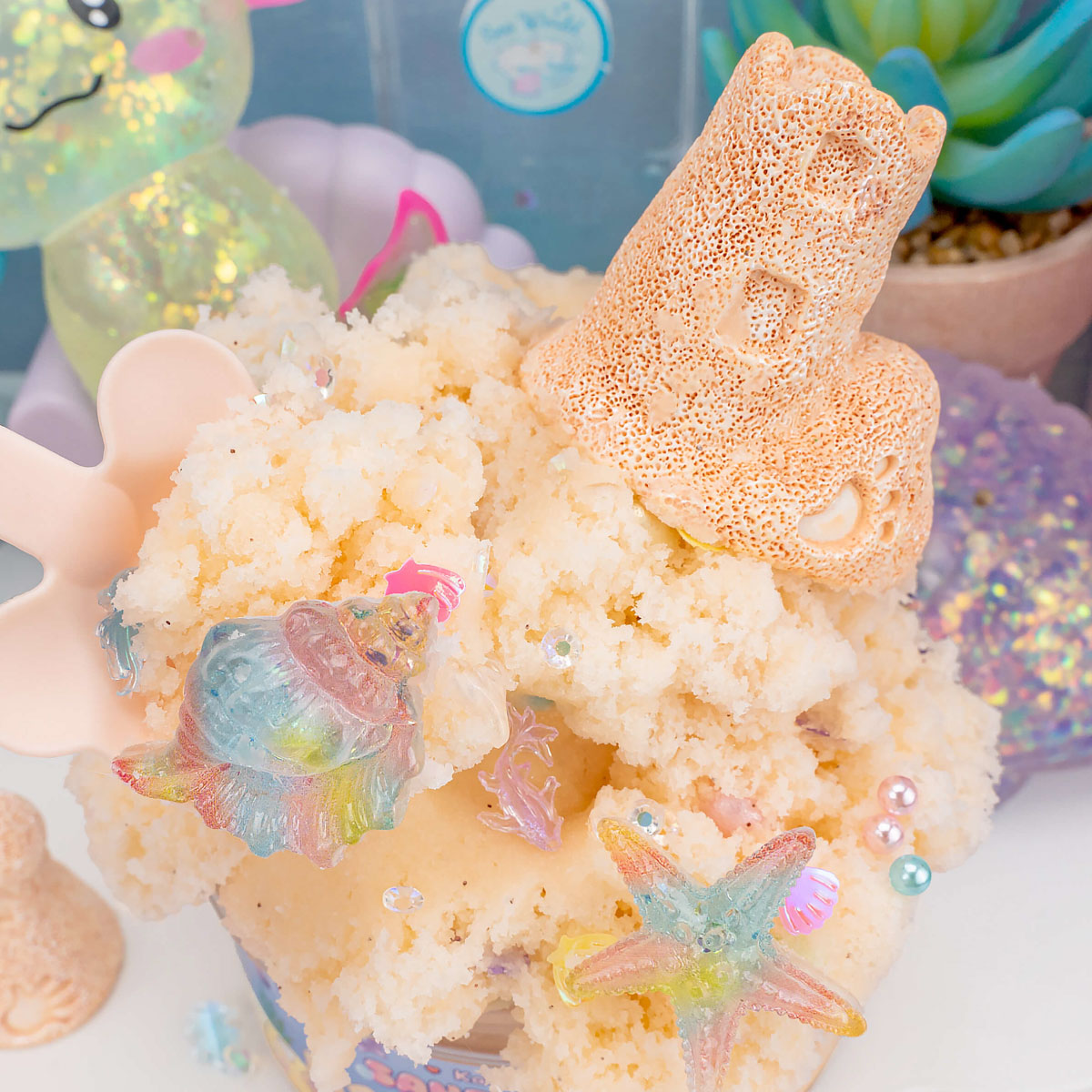 Sandcastle Cove Slime - Kawaii Slime Signature Dome