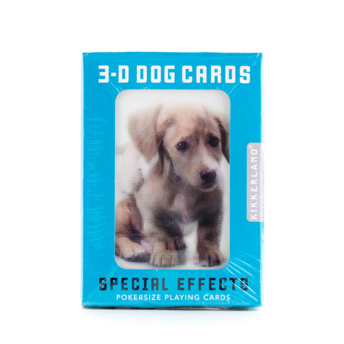Kikkerland 3D Lenticular Dog Playing Cards