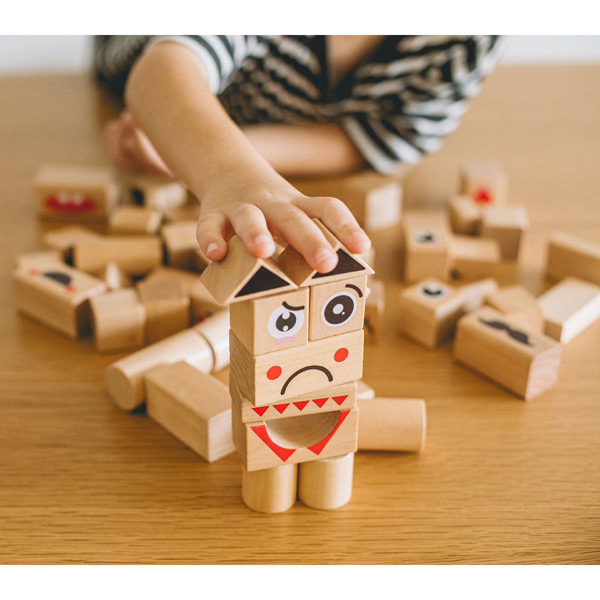 Kipod Expressions 50 Wooden Blocks Set