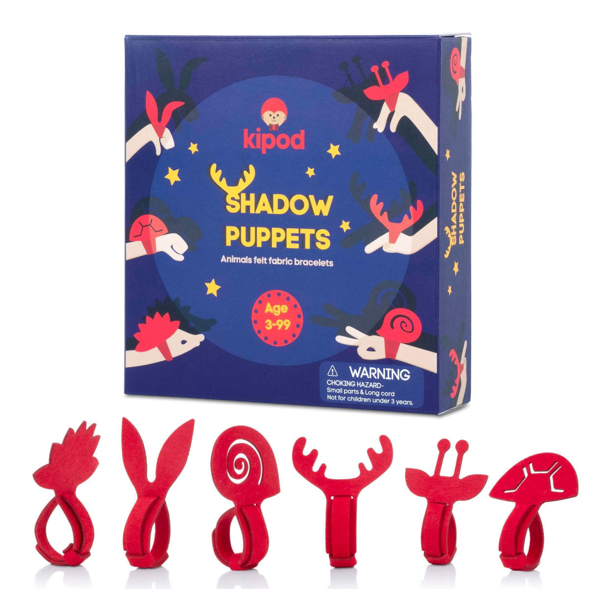 Kipod Felt Shadow Puppets