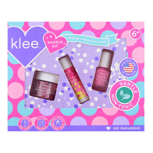 Klee Pink Sugar Swirls with Bioglitter Gel