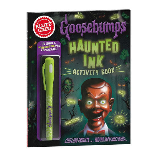 Goosebumps Haunted Ink Activity Book