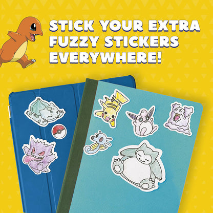 Klutz Pokémon Color Your Own Fuzzy Stickers