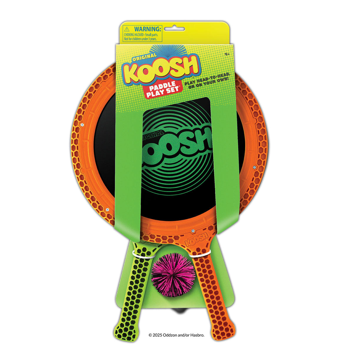 Original Koosh Paddle Play Set in Neon colors from Playmonster