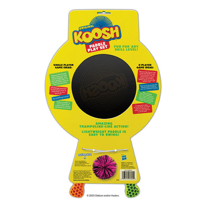 Original Koosh Paddle Play Set in Neon colors from Playmonster