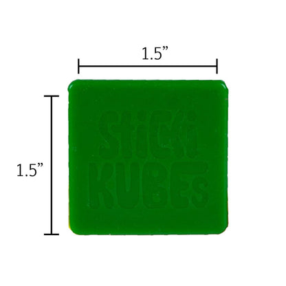 Jumbo StickiKubes measure 1.5 inches square.