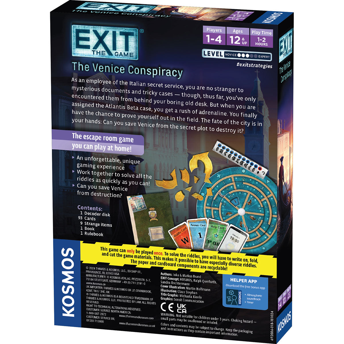 Kosmos Exit The Game - The Venice Conspiracy