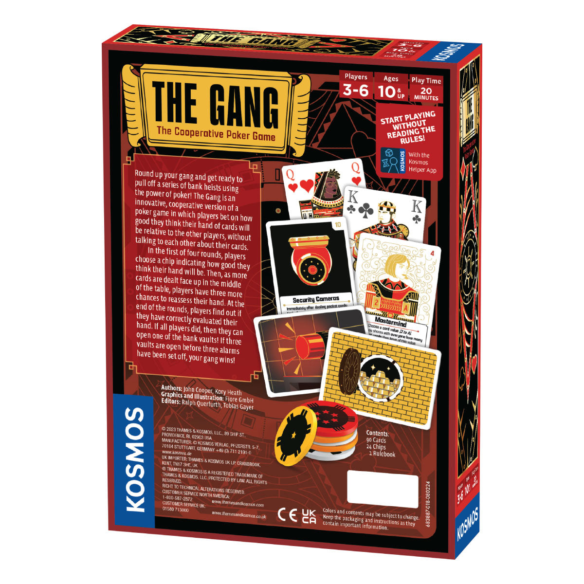 Kosmos The Gang Cooperative Poker Game