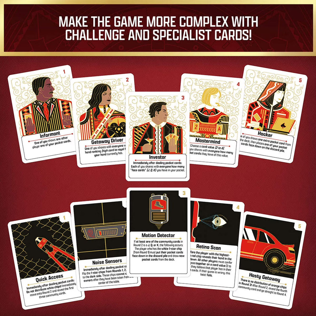 Kosmos The Gang Cooperative Poker Game