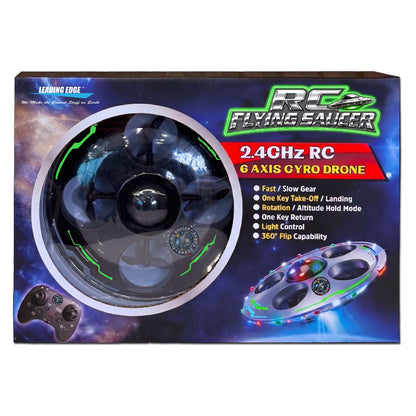 Leading Edge RC Flying Saucer Gyro Drone