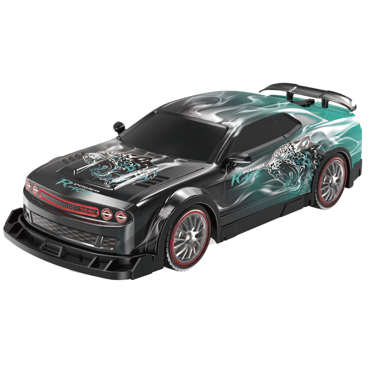 Leading Edge Ultimate Drift RC Car Racing Series - Teal Green