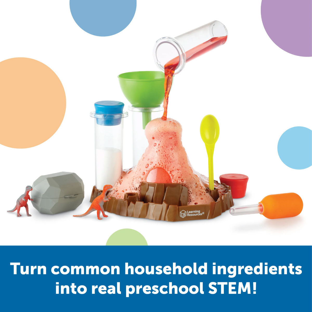 Learning Resources Fizzy Volcano Preschool Science Lab