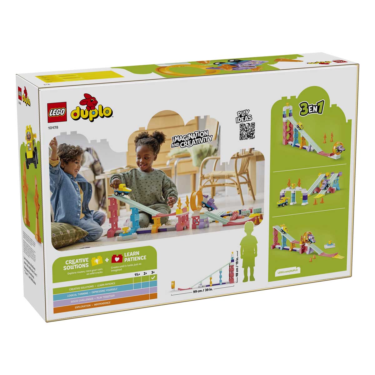 LEGO DUPLO 3 in 1 Creative Ramps with Vehicles