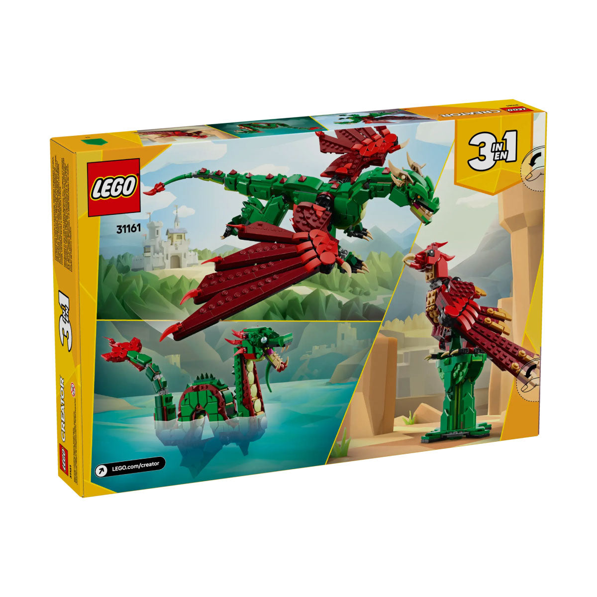 LEGO Creator 3 in 1 Medieval Dragon