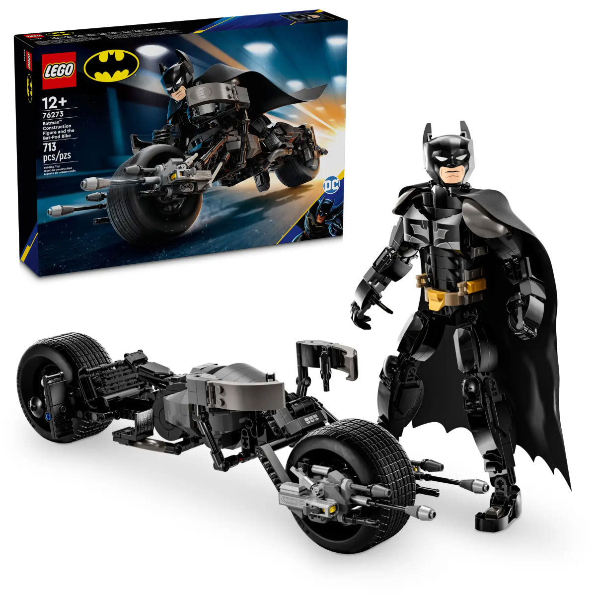 LEGO Batman Figure and Bat-Pod Bike