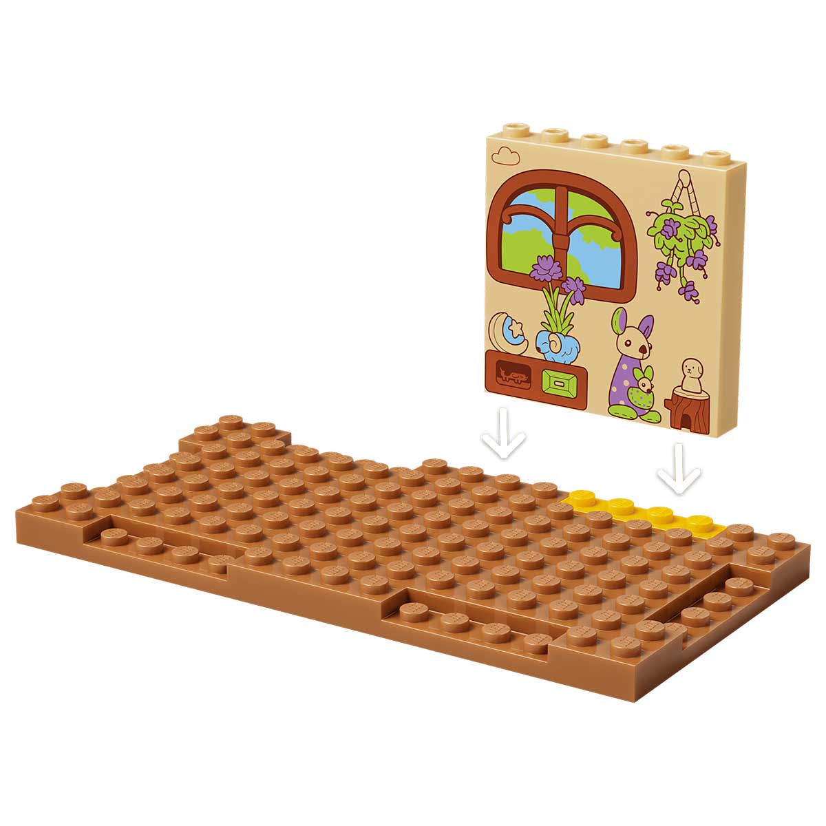 LEGO BLUEY School with Rusty and Bluey