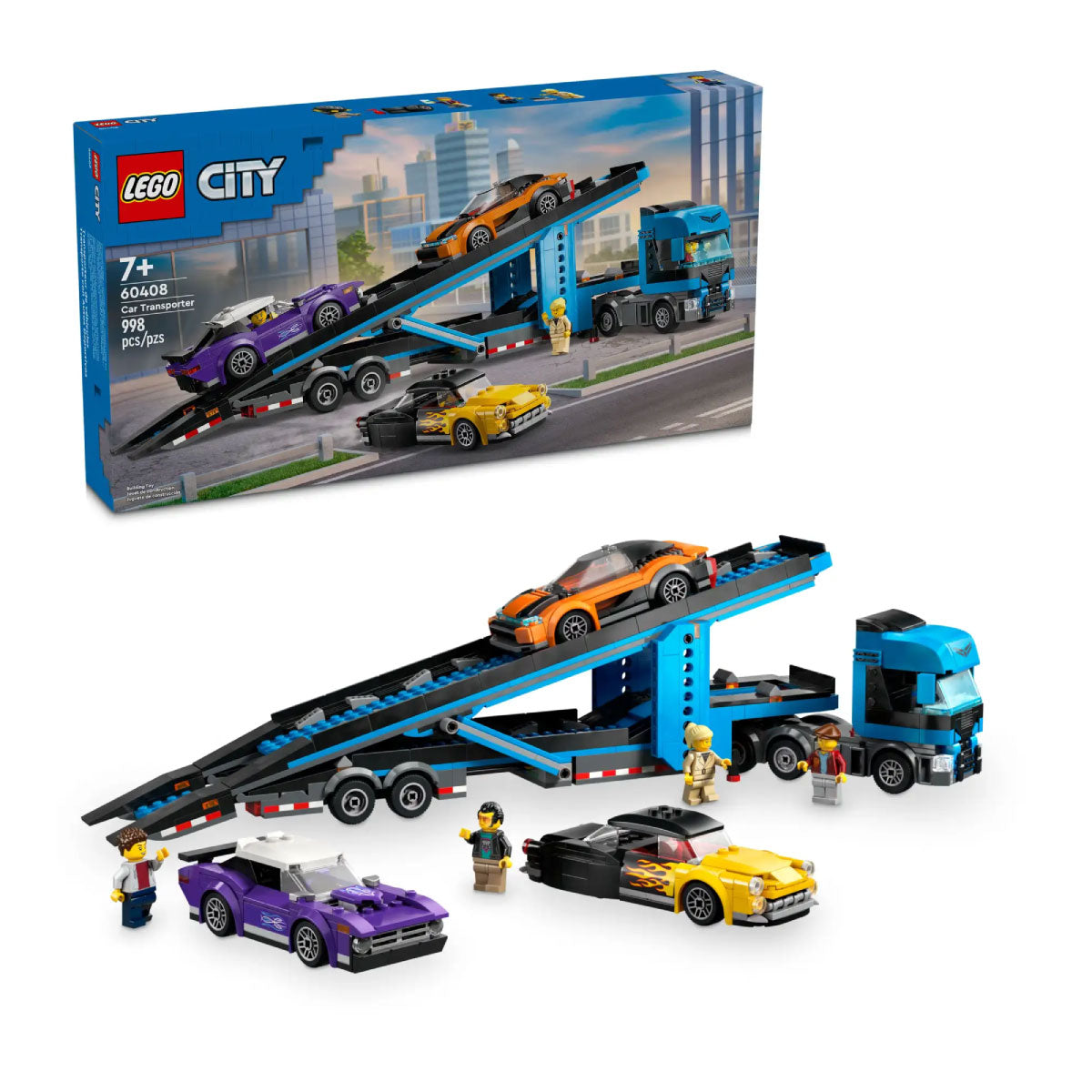 LEGO City Car Transporter Truck