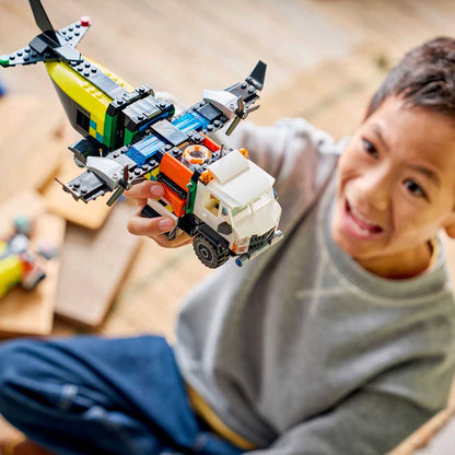 LEGO - CITY Mix & Match Airplane, Service Truck and Hovercraft Remix