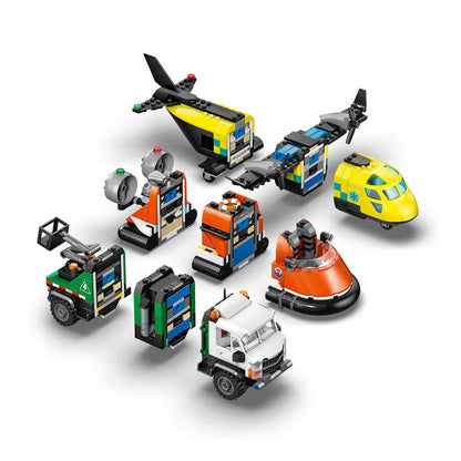 LEGO - CITY Mix & Match Airplane, Service Truck and Hovercraft Remix